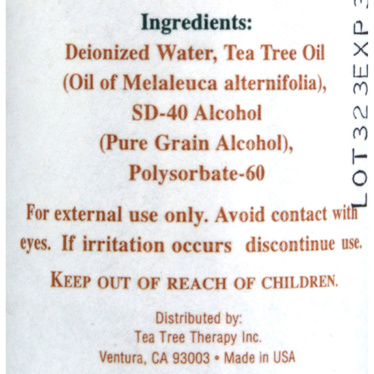 Tea Tree Therapy Water Soluble Tea Tree Oil - 2 fl oz