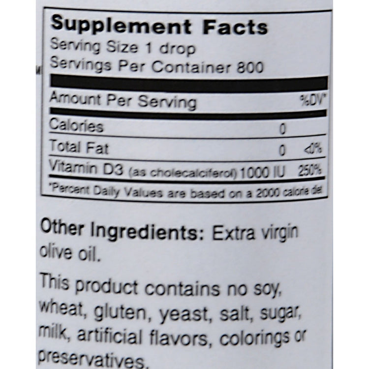 Maxi Health Maxi D3 Concentrate - 1000 IU - 1 fl oz