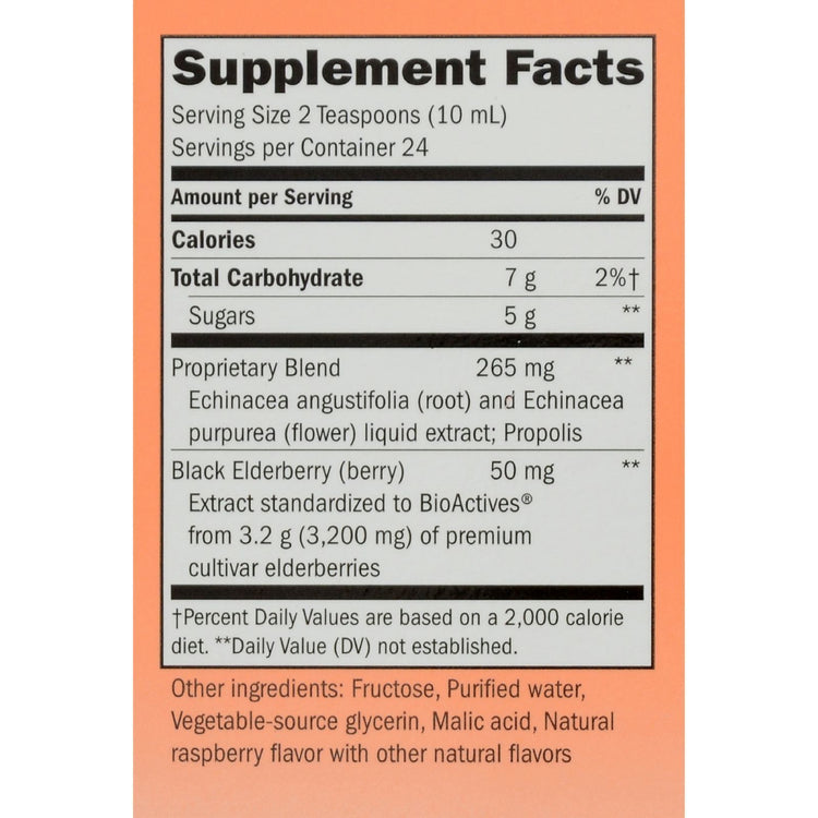 Nature's Way - Original Sambucus for Kids - Standardized Elderberry - 8 fl oz