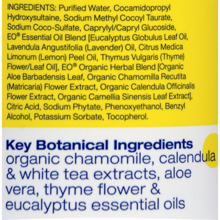 EO Products - Liquid Hand Soap Lemon and Eucalyptus - 12 fl oz