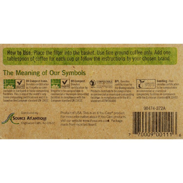 If You Care Coffee Filters - 100 Ct