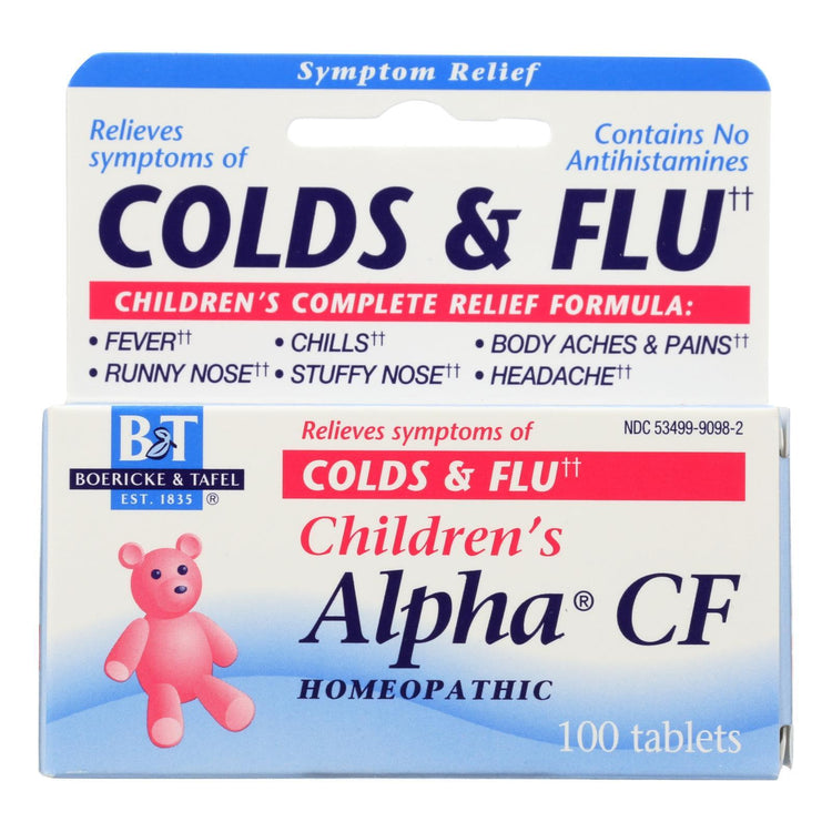 Boericke and Tafel - Children's Alpha CF - 100 Tablets