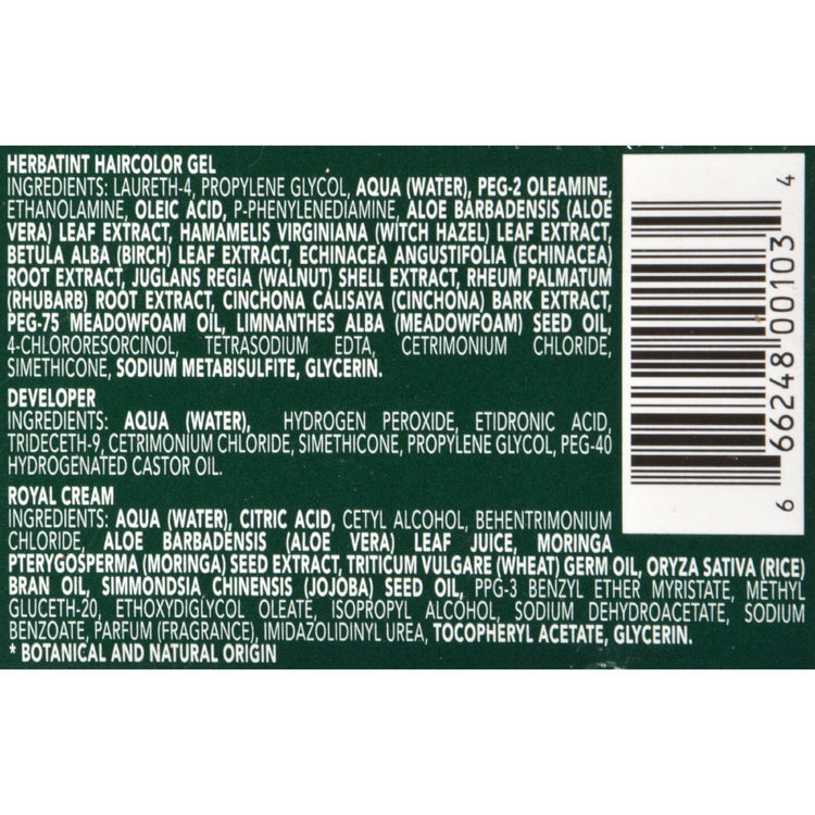 Herbatint Permanent Herbal Haircolour Gel 4N Chestnut - 135 ml