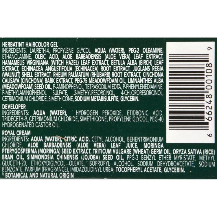 Herbatint Permanent Herbal Haircolour Gel 9N Honey Blonde - 135 ml