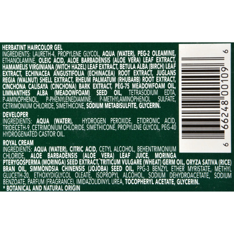 Herbatint Permanent Herbal Haircolour Gel 10N Platinum Blonde - 135 ml
