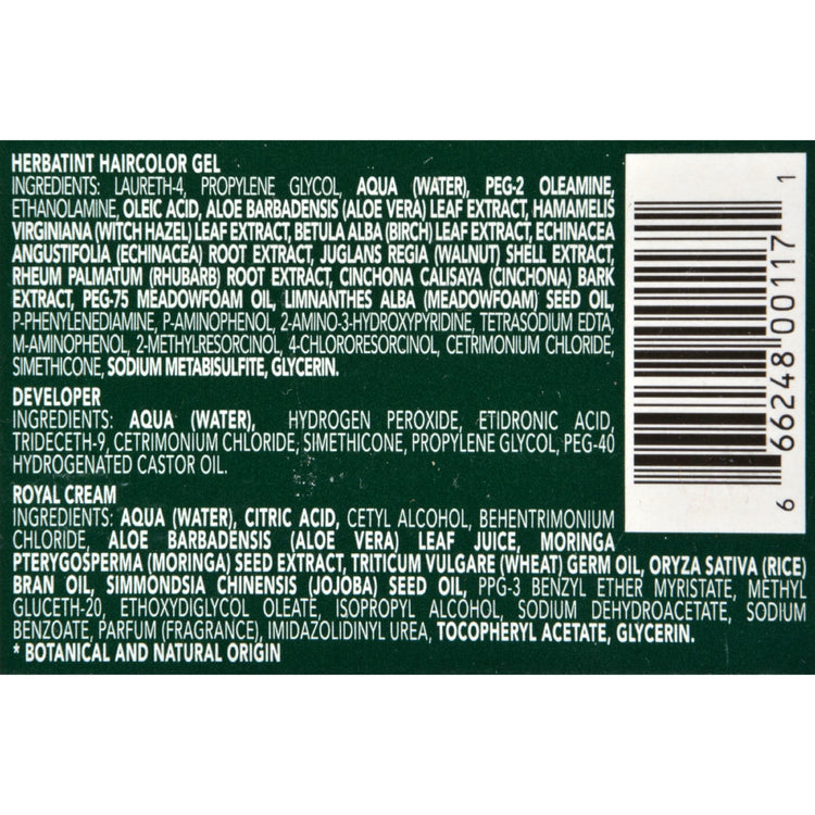 Herbatint Permanent Herbal Haircolour Gel 7M Mahogany Blonde - 135 ml