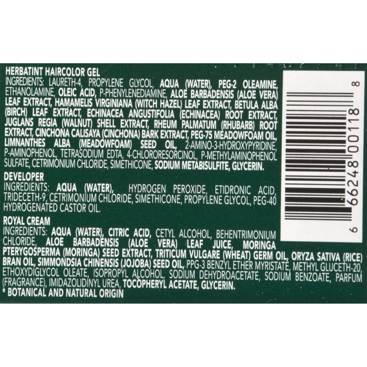 Herbatint Permanent Herbal Haircolour Gel 4R Copper Chestnut - 135 ml