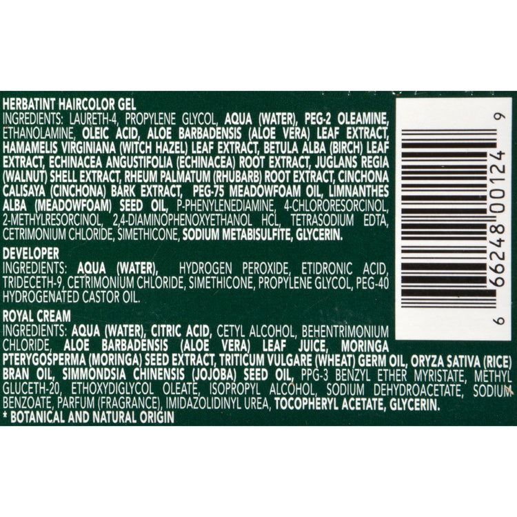Herbatint Permanent Herbal Haircolour Gel 6C Dark Ash Blonde - 135 ml