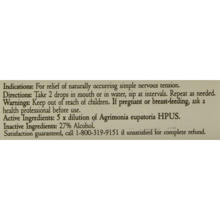 Bach Flower Remedies Essence Agrimony - 0.7 fl oz