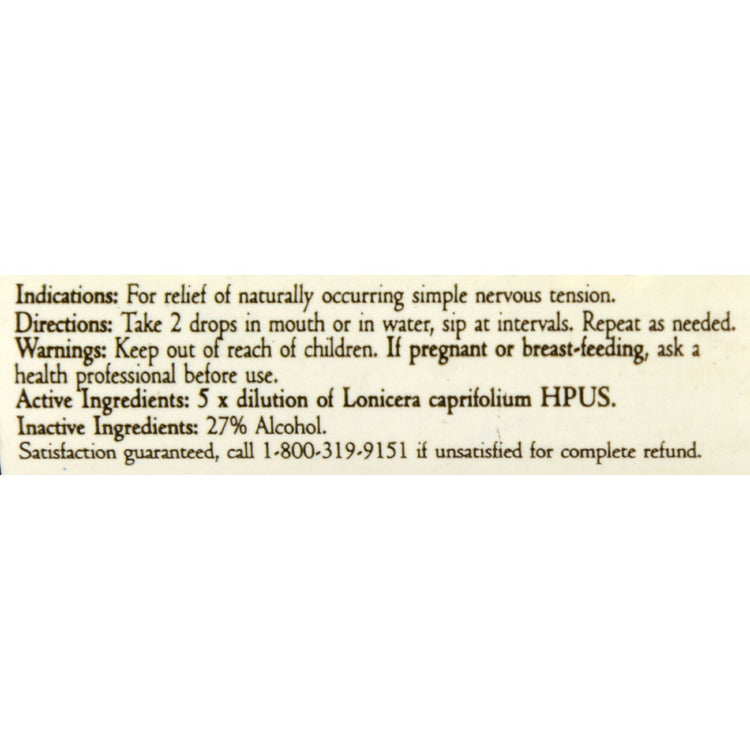 Bach Flower Remedies Essence Honeysuckle - 0.7 fl oz
