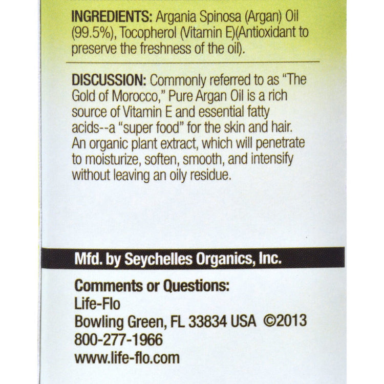 Life-Flo Pure Argan Oil - 4 fl oz