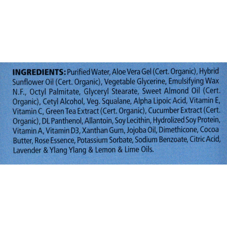 Reviva Labs - Organic Day Cream Antioxidant and Texturizing - 2 oz