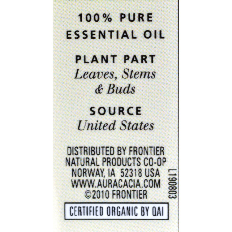 Aura Cacia - Organic Peppermint - .25 oz
