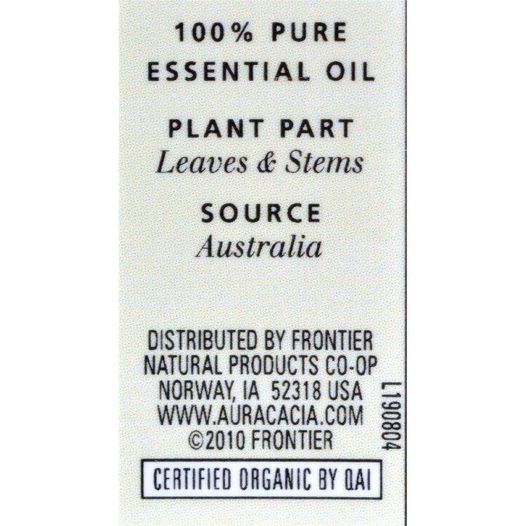 Aura Cacia - Organic Essential Oil - Tea Tree - .25 oz