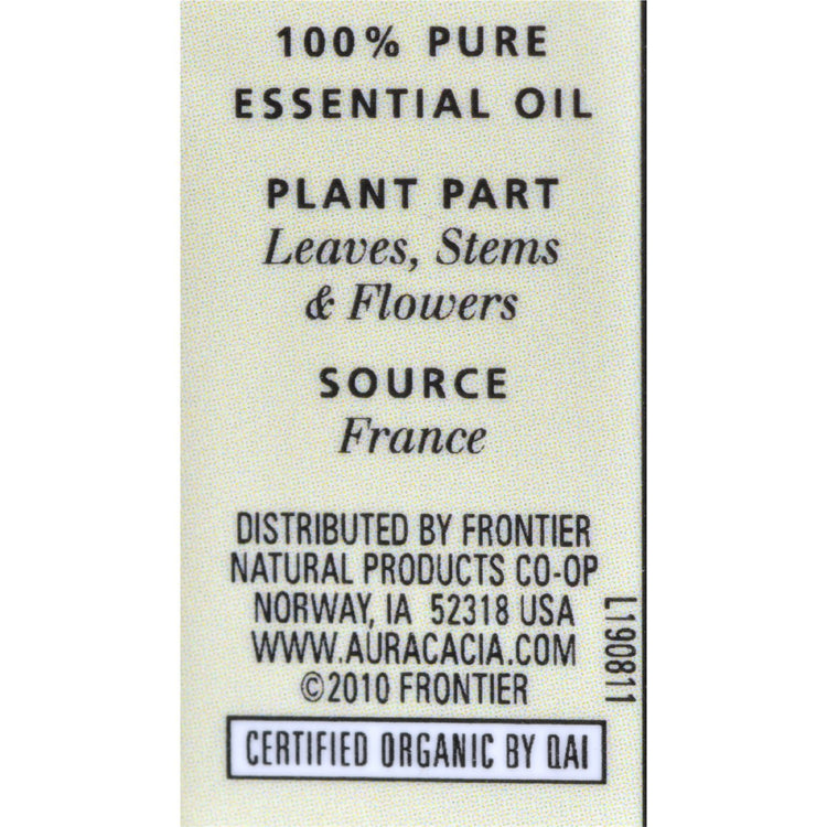 Aura Cacia - Organic Essential Oil - Clary Sage - .25 oz