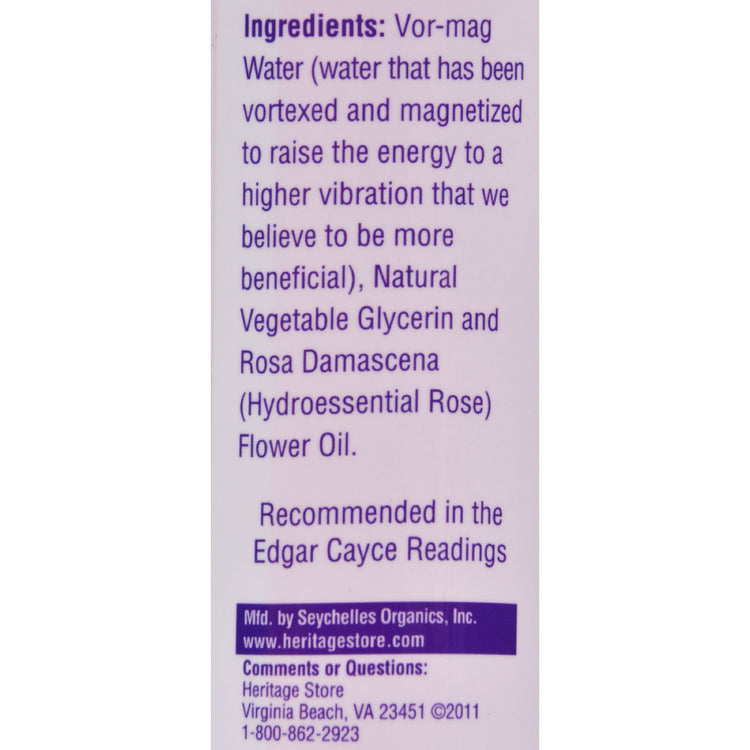 Heritage Products Rosewater and Glycerin - 4 fl oz
