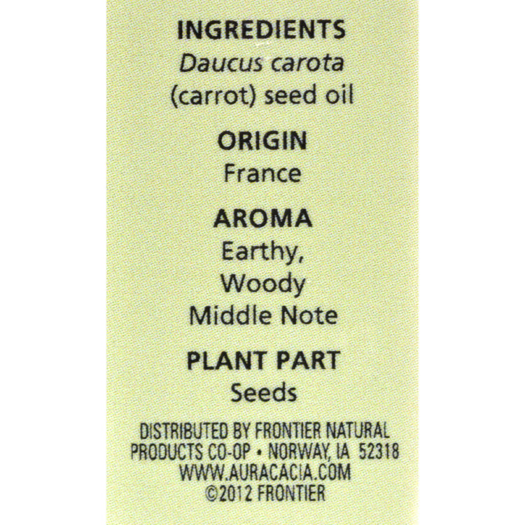 Aura Cacia - Pure Essential Oil Carrot Seed - 0.5 fl oz