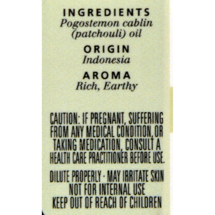 Aura Cacia - Pure Essential Oil Patchouli - 0.5 fl oz