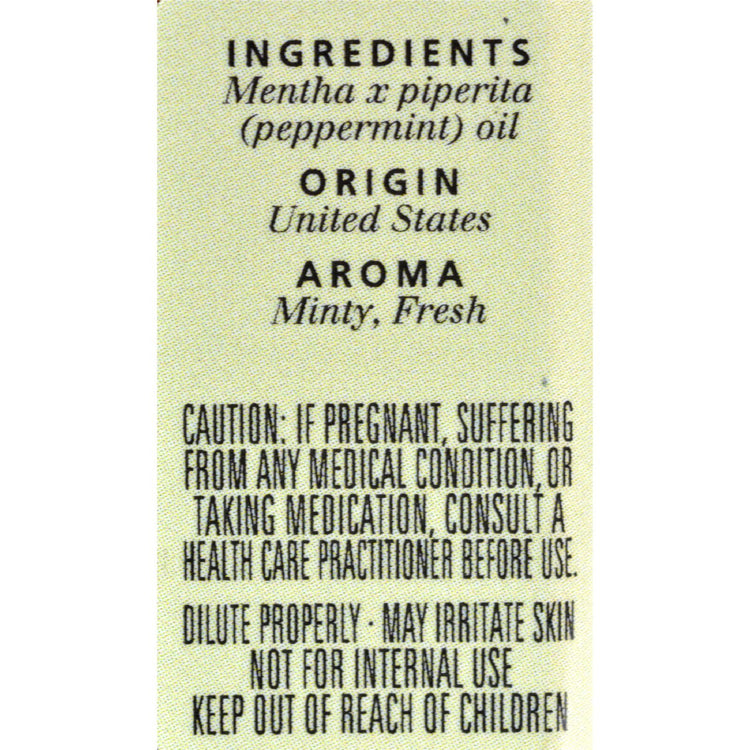 Aura Cacia - Pure Essential Oil Peppermint - 0.5 fl oz