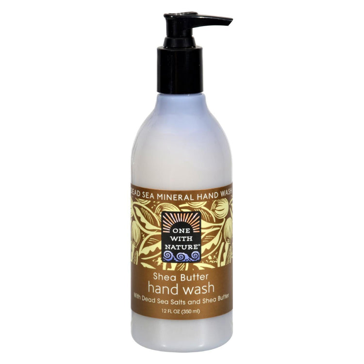One With Nature Dead Sea Mineral Moisturizing Hand Wash Shea Butter - 12 fl oz