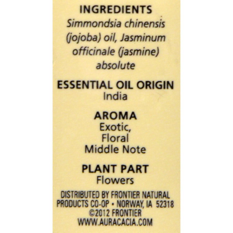 Aura Cacia - Jasmine Absolute in Jojoba Oil - 0.5 fl oz