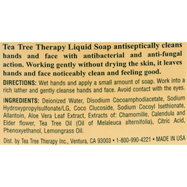 Tea Tree Therapy Antibacterial Liquid Soap with Tea Tree Oil - 8 fl oz