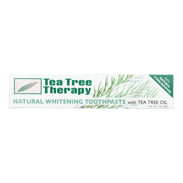 Tea Tree Therapy Natural Whitening Toothpaste - 3 oz