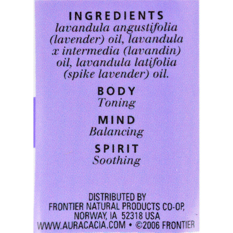 Aura Cacia - Pure Essential Oil Lavender Harvest - 0.5 fl oz
