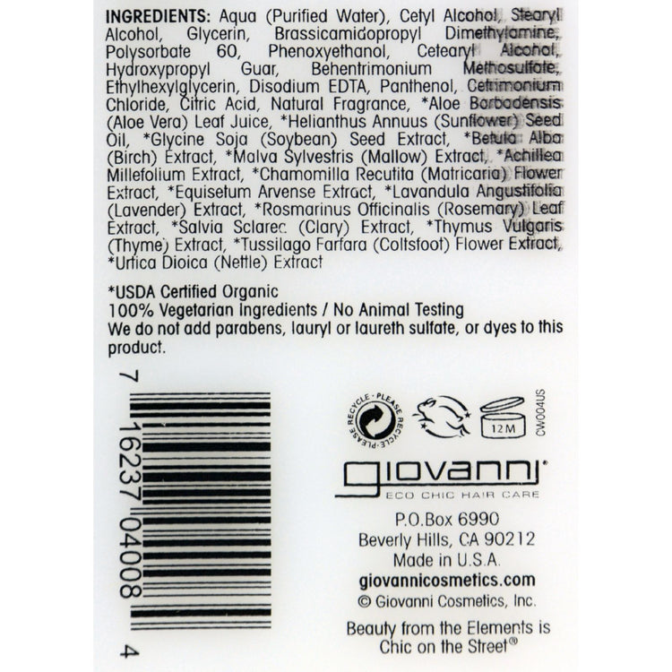 Giovanni 50:50 Balanced Conditioner Hydrating-Calming - 8.5 fl oz