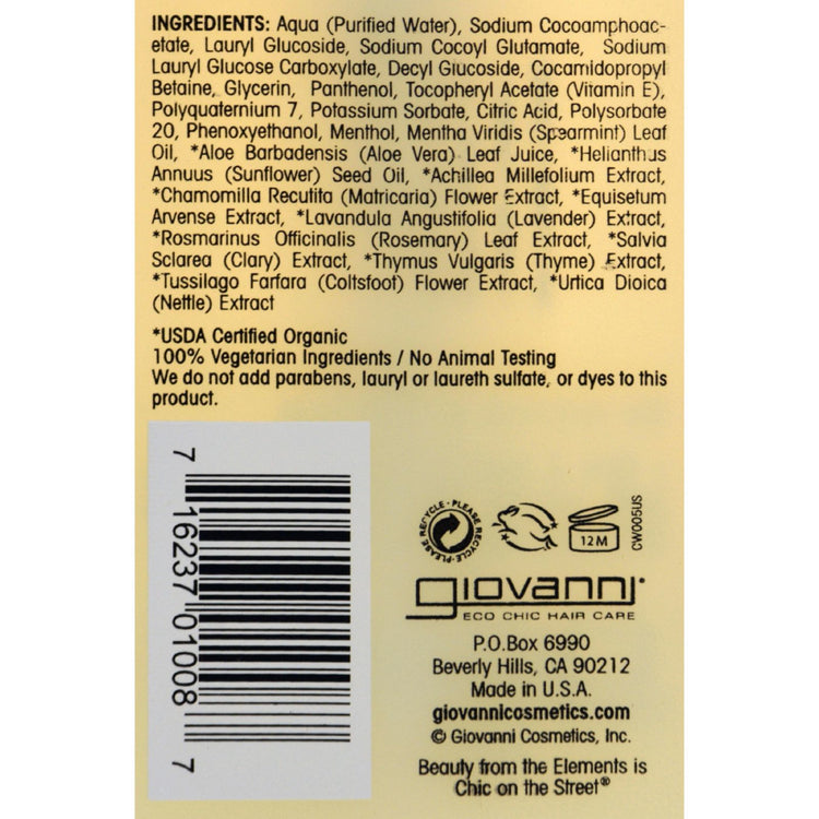 Giovanni Deep Cleanse Shampoo Golden Wheat - 8.5 fl oz