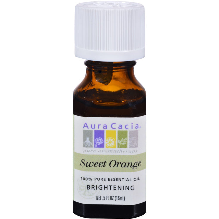Aura Cacia - Essential Oil Sweet Orange - 0.5 fl oz