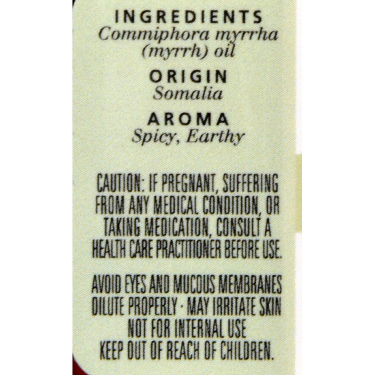 Aura Cacia - Pure Essential Oil Myrrh - 0.5 fl oz