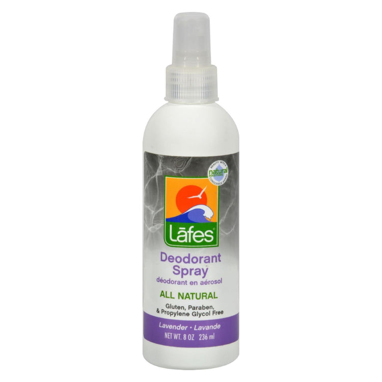 Lafe's Deodorant Spray Lavender - 8 fl oz