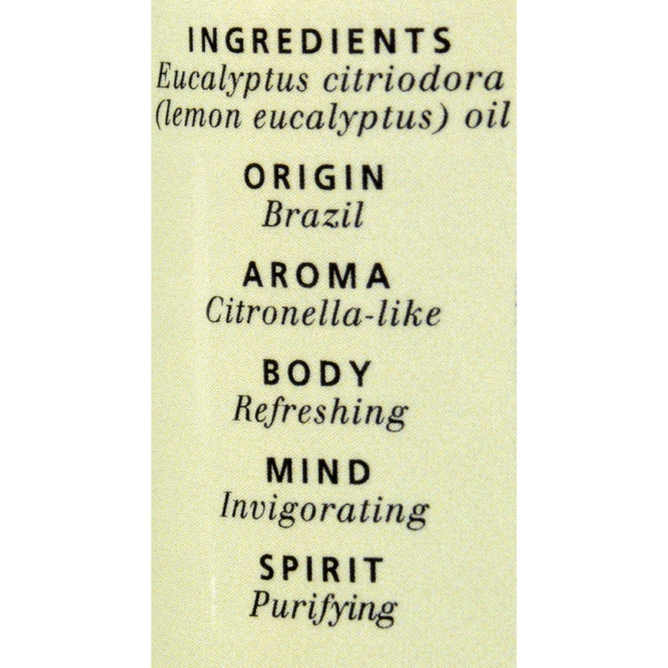 Aura Cacia - Essential Oil Lemon Eucalyptus - 2 fl oz
