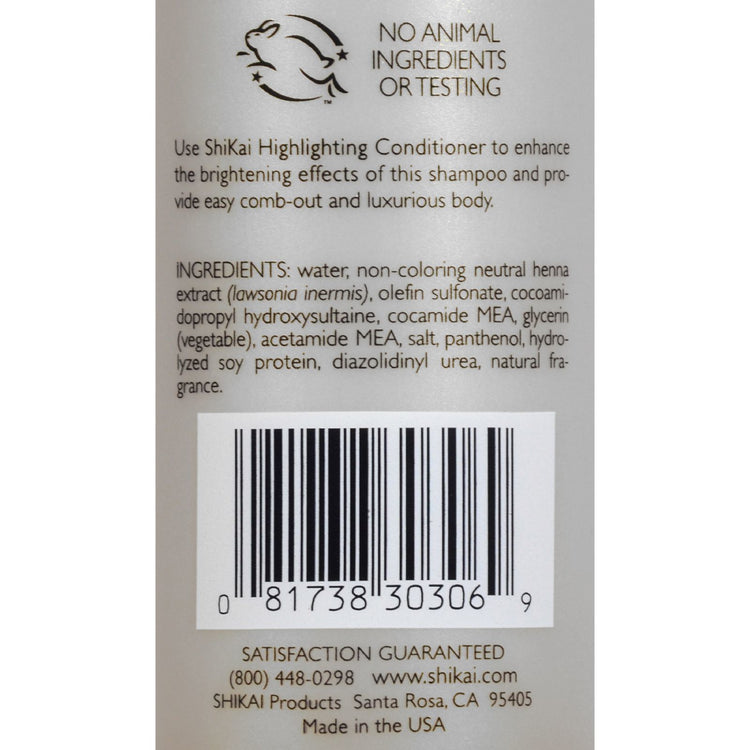 Shikai Highlighting Shampoo - 12 fl oz