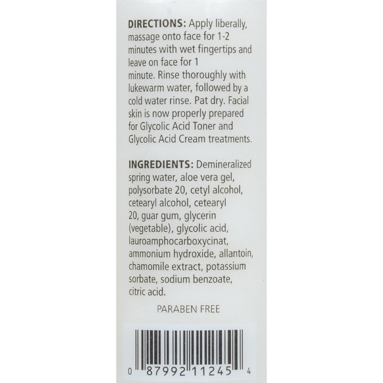Reviva Labs - Glycolic Acid Facial Cleanser - 4 fl oz