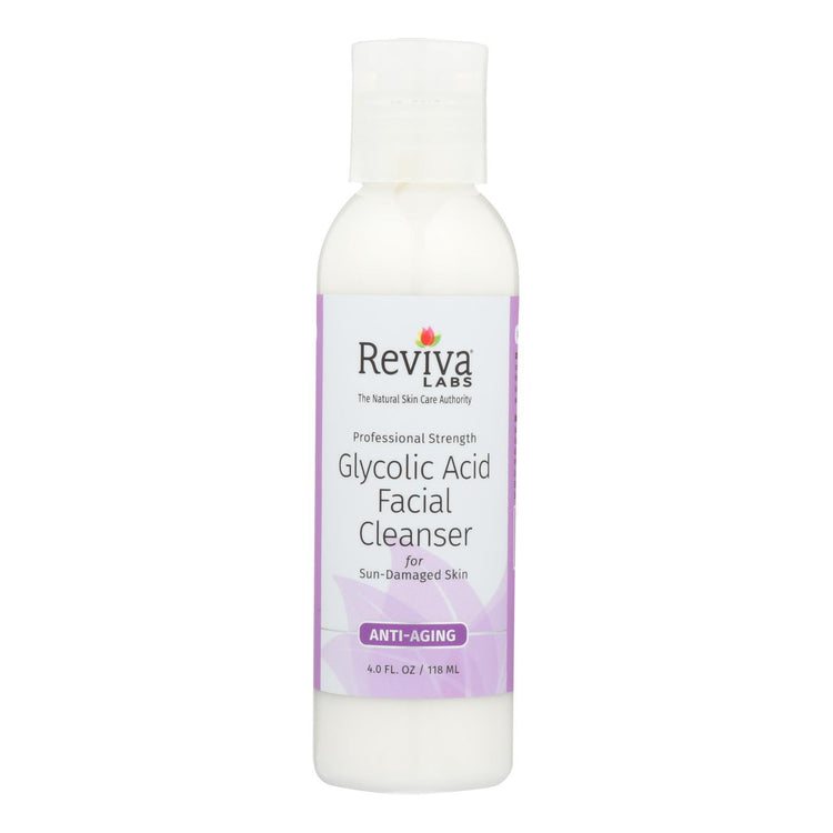 Reviva Labs - Glycolic Acid Facial Cleanser - 4 fl oz