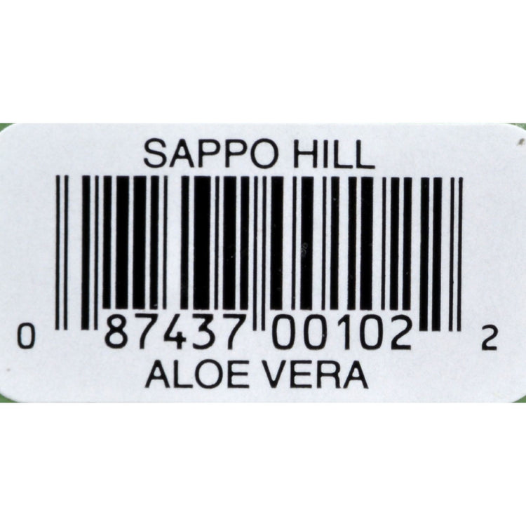 Sappo Hill Soapworks Glycerine Creme Soap - Aloe - Case of 12 - 3.5 oz