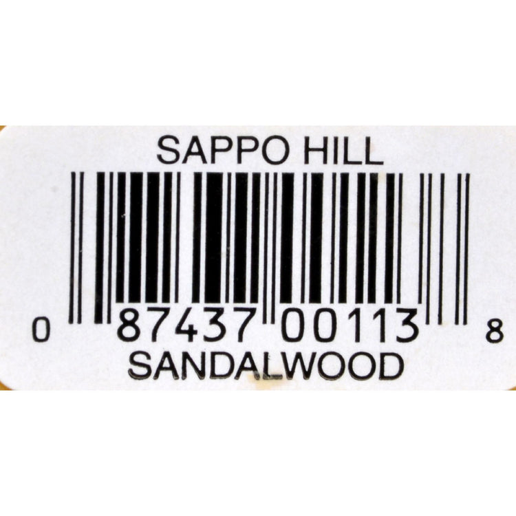 Sappo Hill Sandalwood Glycerine Soap - 3.5 oz - Case of 12