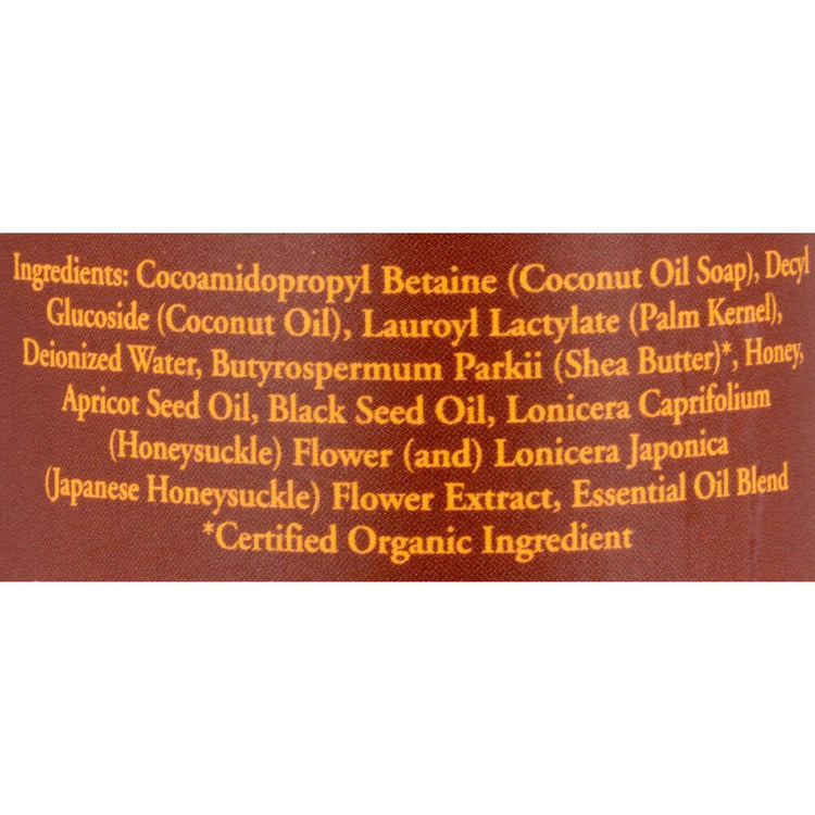 Nubian Heritage Body Wash Honey And Black Seed - 13 fl oz