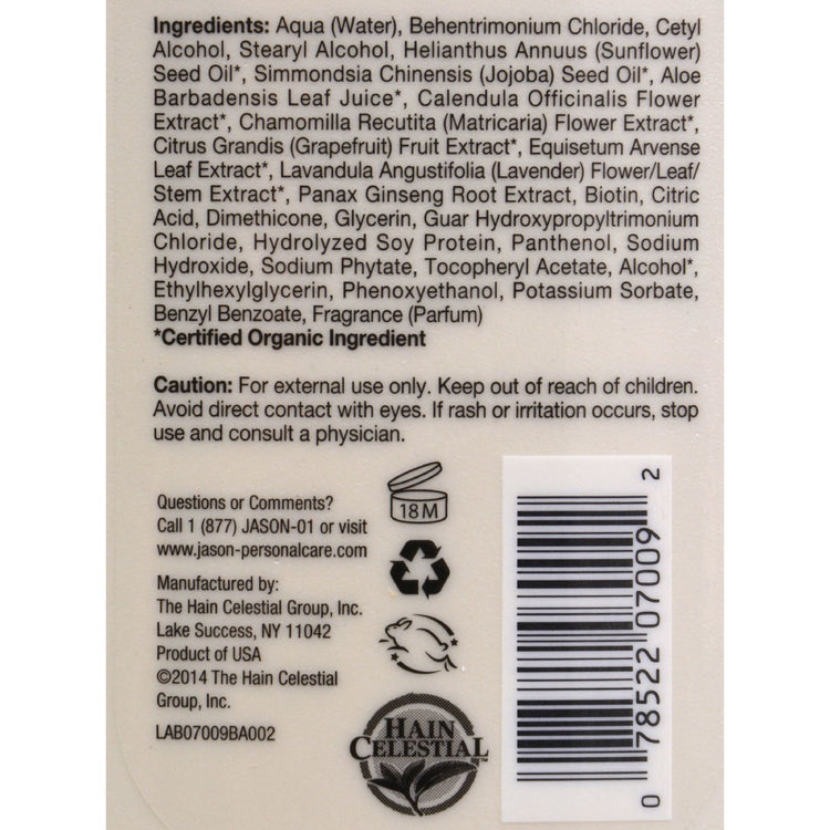 Jason Conditioner Natural Restorative Biotin - 16 fl oz