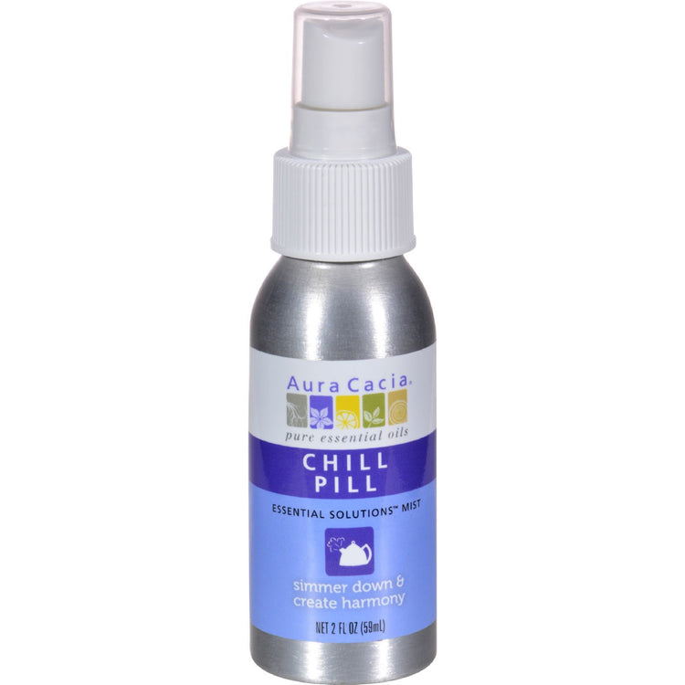 Aura Cacia - Essential Solutions Mist Chill Pill - 2 fl oz