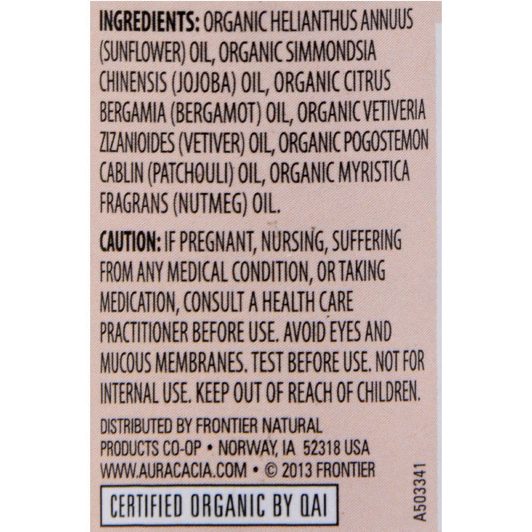 Aura Cacia - Organic Chakra Balancing Aromatherapy Roll-on - Grounding Root - .31 oz