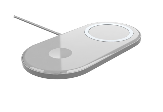 2 in 1 Wireless Charger for iPhone and iWatch