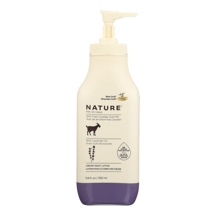 Nature By Canus Lotion - Goats Milk - Nature - Lavender Oil - 11.8 oz