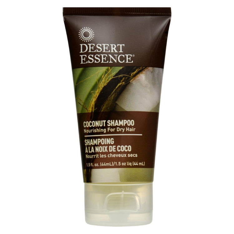 Desert Essence - Shampoo - Nourishing - Coconut - Trvl - 1.5 fl oz - 1 Case