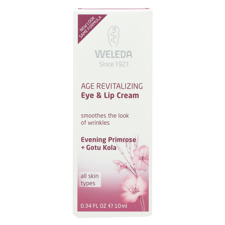 Weleda Eye and Lip Cream - Age Revitalizing - Evening Primrose - .34 oz