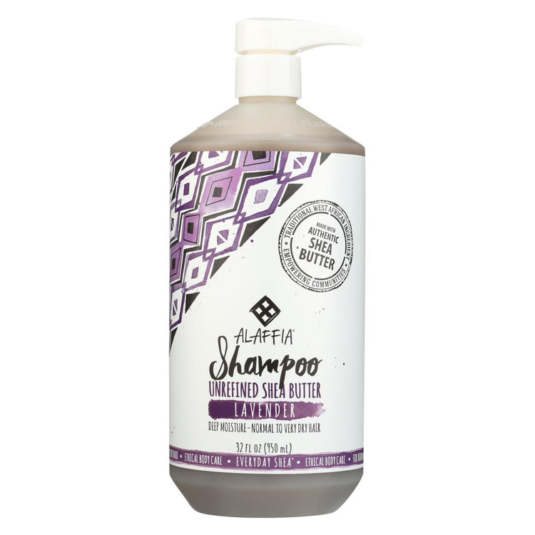 Alaffia - Shampoo - Shea Lavender - 32 oz.