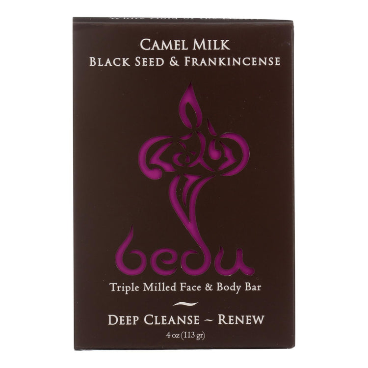 Bedu Face and Body Bar - Black Seed and Frankincense - Case of 6 - 4 oz.
