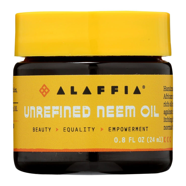 Alaffia - Neem Oil - Unrefined - .8 fl oz.